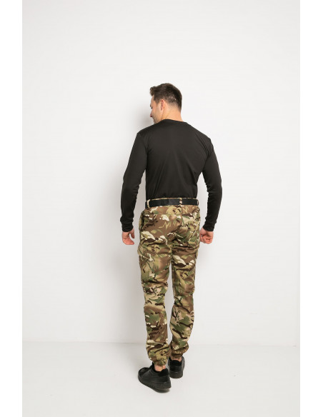 Штаны мужские тактические Softshell Extrime Multicam карго брюки зимние на флисе мультикам