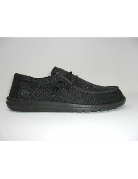 Мокасины Hey Dude Wally Sox Micro Total Black 150204942