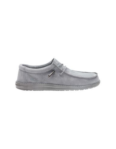Мокасины Hey Dude Wally Suede Charcoal 150204003