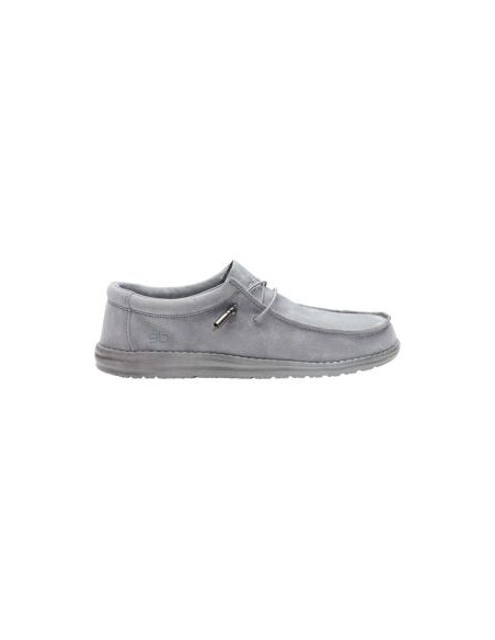 Мокасины Hey Dude Wally Suede Charcoal 150204003