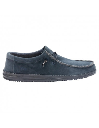 Мокасины Hey Dude Wally Suede Carbon 150204309
