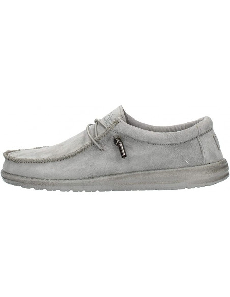 Мокасины Hey Dude Wally Suede Charcoal 150204003