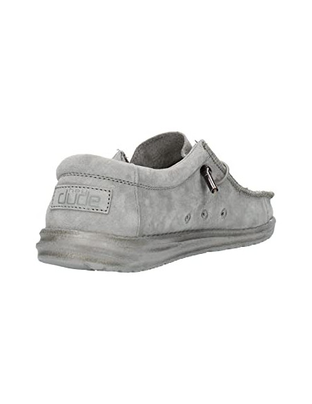 Мокасины Hey Dude Wally Suede Charcoal 150204003