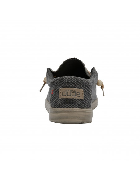 Мокасины Hey Dude Wally Braided Off Black 110624970