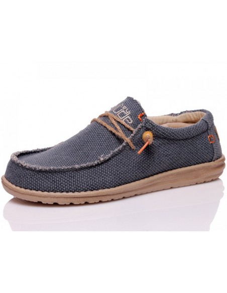 Мокасины Hey Dude Wally Braided Navy 110622500