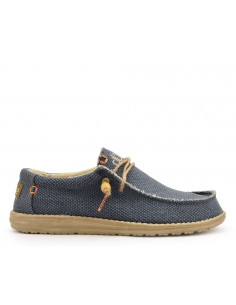 Мокасины Hey Dude Wally Braided Navy 110622500