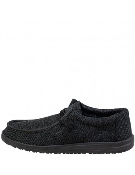 Мокасины Hey Dude Wally Sox Micro Total Black 150204942