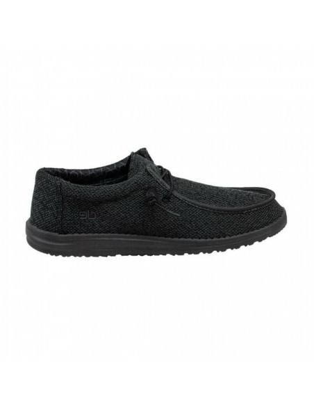 Мокасины Hey Dude Wally Sox Micro Total Black 150204942