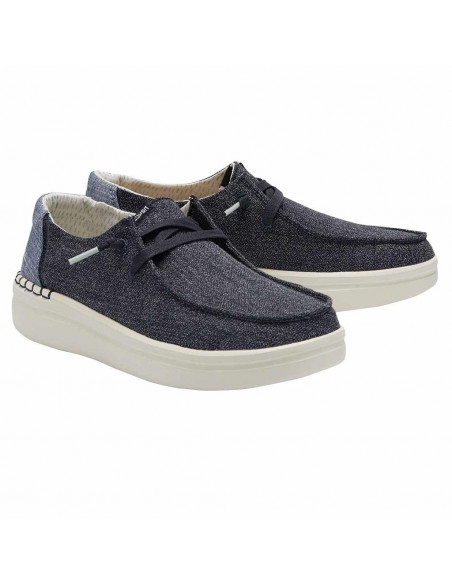 Мокасины женские Hey Dude Wendy Rise Chambray 121942645