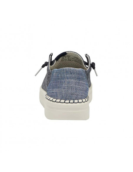 Мокасины женские Hey Dude Wendy Rise Chambray 121942645