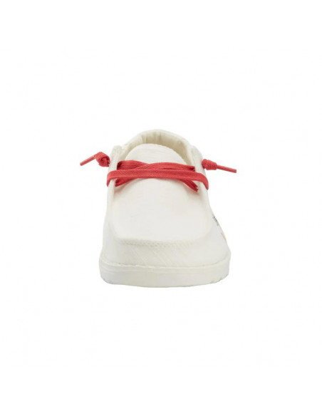 Мокасины женские Hey Dude Wendy Doodle White 121410134