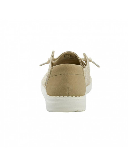 Мокасины женские Hey Dude Wendy Sparkling Beige121410532