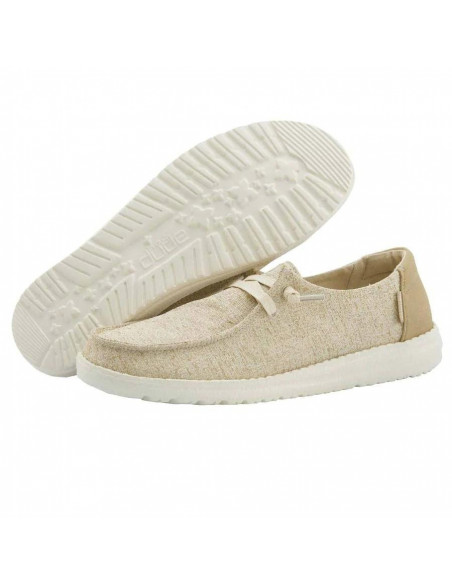 Мокасины женские Hey Dude Wendy Sparkling Beige121410532
