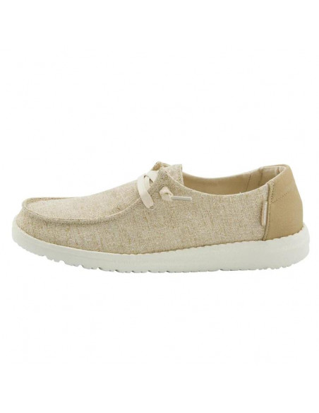 Мокасины женские Hey Dude Wendy Sparkling Beige121410532