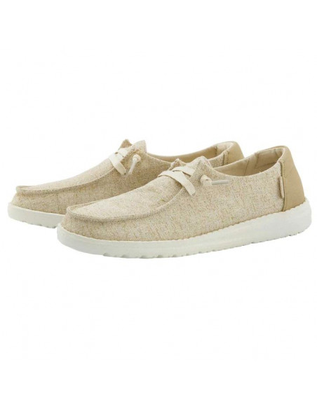 Мокасины женские Hey Dude Wendy Sparkling Beige121410532