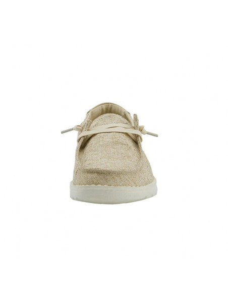 Мокасины женские Hey Dude Wendy Sparkling Beige121410532