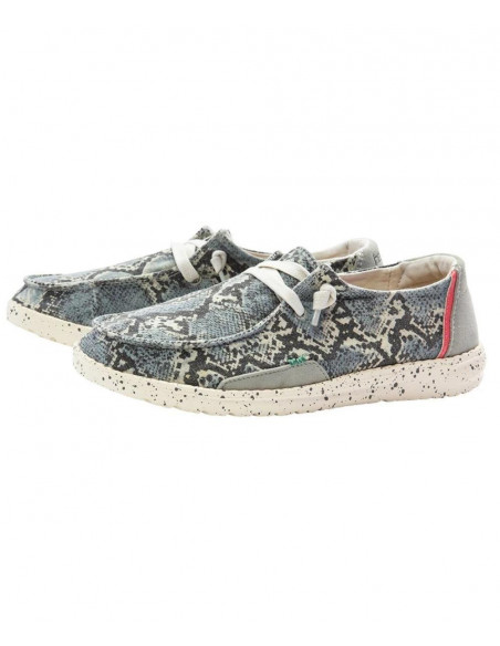 Мокасины женские Hey Dude Wendy Jungle Grey 121413409