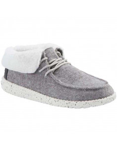 Женские лоферы ботинки Hey Dude Britt Charcoal 121774000 2