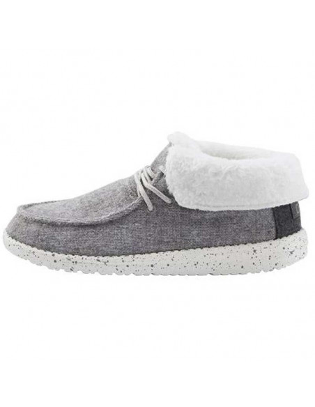 Женские лоферы ботинки Hey Dude Britt Charcoal 121774000