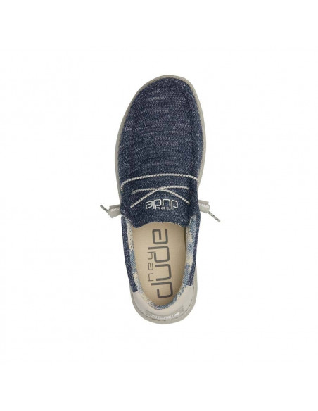 Мужские мокасины Hey Dude Wally Sox Blue 110352119